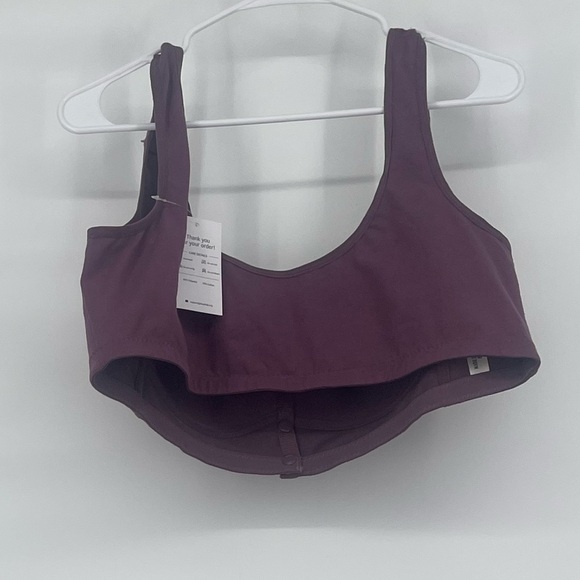 Daisy bra nwt pure purple front clasp bra - Picture 2 of 6